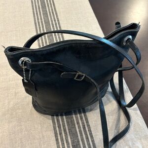Coach Vintage Black Handbag Purse